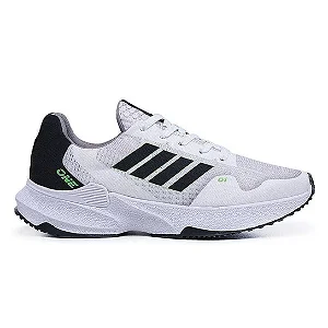 Tenis Masculino Training Corrida Esport Fit Azul Branco