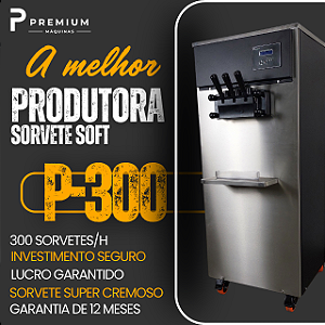 PRODUTORA DE SORVETE SOFT P-300 220V