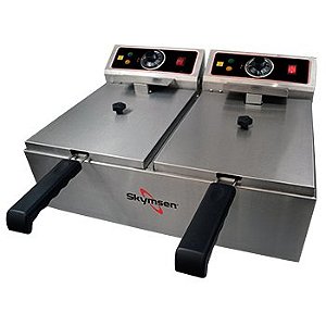 Fritadeira Elétrica 2 Cubas de 5L 127V FED20N