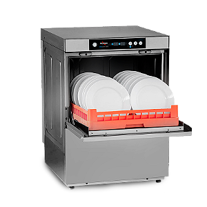 LAVADORA DE LOUÇAS DE ABERTURA FRONTAL PARA RACKS DE 50CM 220V TRIF