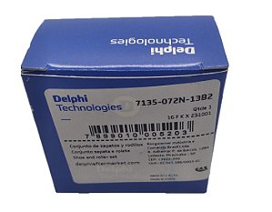 KIT SAPATA ROLETE BOMBA DELPHI 7135-072N