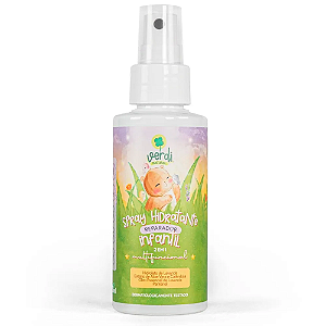 Spray Hidratante Reparador Infantil Multifuncional com Aloe Vera, Calêndula e Lavanda 120ml