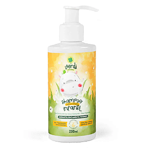 Shampoo Infantil Aloe Vera, Camomila e Óleos Essenciais - 200ml