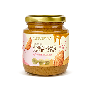 Pasta Amêndoas, Melado e Flocos de Sal Rosa - LINHA PEQUENOS GOURMETS