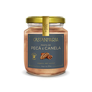 Pasta de Pecã com Canela - LINHA PASSION