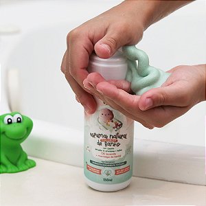 Espuma de Banho Natural e Colorida