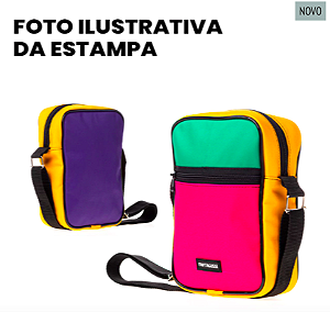Fantagussi Shoulder Bag - estampas variadas 1