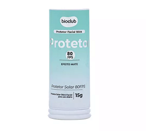 Protetor Solar Stick Natural - Stick Bioclub® 15g Fps 80