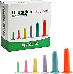 Dilatadores Vaginais | 6 unidades | Absoloo