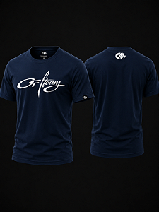 Camisa Azul Marinho Signature