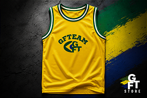 Regata GFTEAM Brasil Amarela
