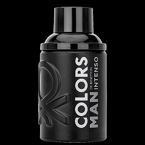 Colors Man Black Intenso Benetton - Perfume Masculino Eau de Parfum 100ML