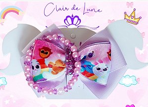 Laço Infantil Bolofofos com pulseira
