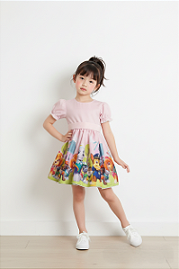 Vestido Infantil temático inspiração Patrulha Canina