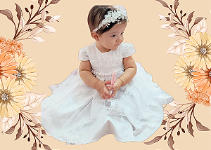 Vestido Infantil Batizado