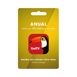 UniTV App 1 Ano