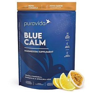 Blue Calm com magnésio - 250 g - Puravida