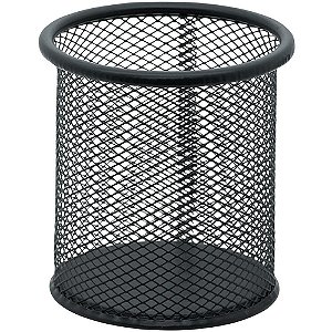 Acessório para Mesa Aramado para Caneta Redondo Preto