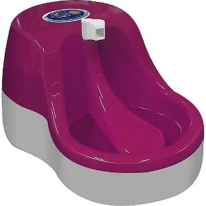 Bebedouro para PET Fonte 220V Rosa