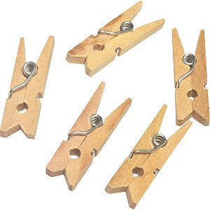 Artesanato Miniatura Pregador CRU 2,5CM - Pacote com 100