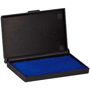 Almofada para Carimbo Nº3 Azul - 105 X 65 MM