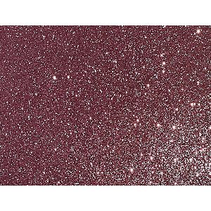 Placa em EVA com Glíter 48X40CM Rosa Bebê 1,8MM Pacote com 10