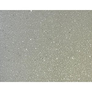 Placa em EVA com Glíter 48X40CM Branco 1,8MM - Pacote com 10 Unidades