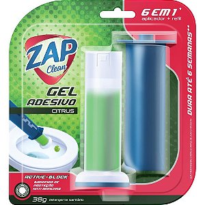 Absorvedor de Odores ZAP GEL Sanicom Citrus com Aparelho - 38G