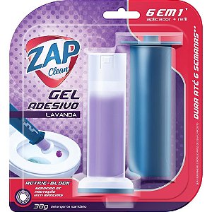 Absorvedor de Odores ZAP GEL Sanicom Lavanda 38G com Aparelho