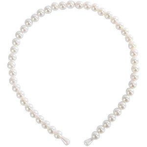 Acessório para Cabelo Tiara Pérola - Pacote com 5 Unidades