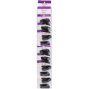 Acessório para Cabelo TIC TAC Preto 5CM Blister com 6 Pacote com 10