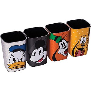 Acessório para Mesa Mickey e Amigos Porta Lápis 4P