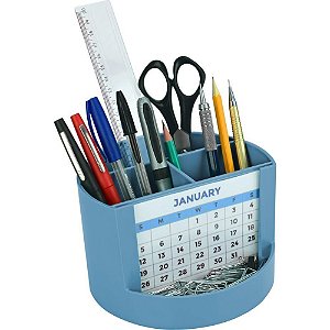 Acessório para Mesa MIX Organizer Azul Sólido