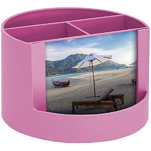 Acessório para Mesa MIX Organizer Rosa Sólido