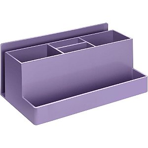 Acessório para Mesa Multi Organizer Lilás Sólido