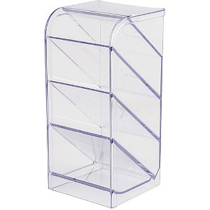 Acessório para Mesa Organizador Diagonal Cristal