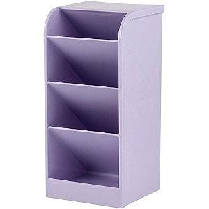 Acessório para Mesa Organizador Diagonal Lilás