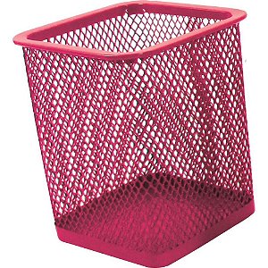 Acessório para Mesa Porta Lápis Aramado Quadrado