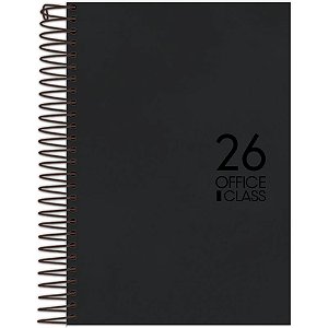 Agenda 2024 Office CLASS 176 Folhas 130X188MM Pacote com 5