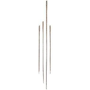 Agulha de Mão KIT Agulha Boneca 70/90/117MM Blister com 04