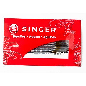Agulha para Máquina Singer TAM18 Ponta Bola Doura CTCOM 10 Cartela