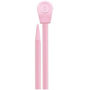 Agulha para Tricô Milward 25CM N5 Rosa PCT com 24