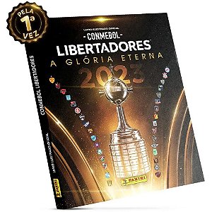álbum de Figurinhas Libertadores 2023 Capa Dura PCT com 10