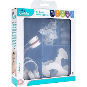 Kit ANTI-IMPACTO e Segurança Casa Segura com 34 Peças