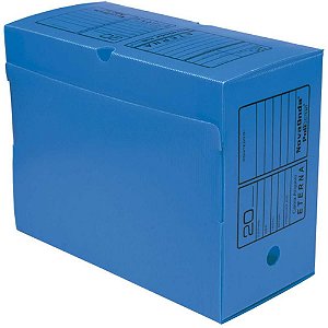 Arquivo Morto Polipropileno Novaonda Gigante Azul 39X18X30 PCT com 10