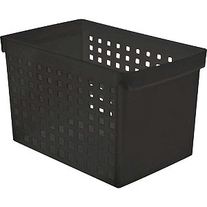 Arquivo Móvel Largo com Furação - sem Pastas - Preto