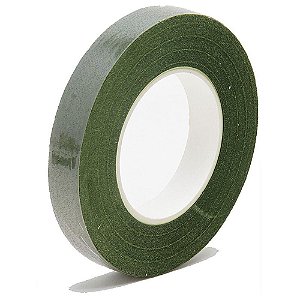 Artesanato Fita Floral Verde 12MM - Caixa com 12 Rolos