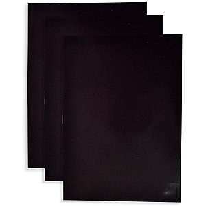 Artesanato ímã Manta Adesiva A4 Preto