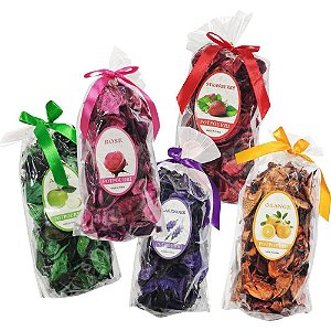Artesanato POT Pourri Folhas Secas 60G(S) PCT com 12
