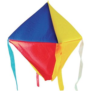 Balão Decorativo em NYLON Pequeno - 36X22CM - Cores Sortidas
